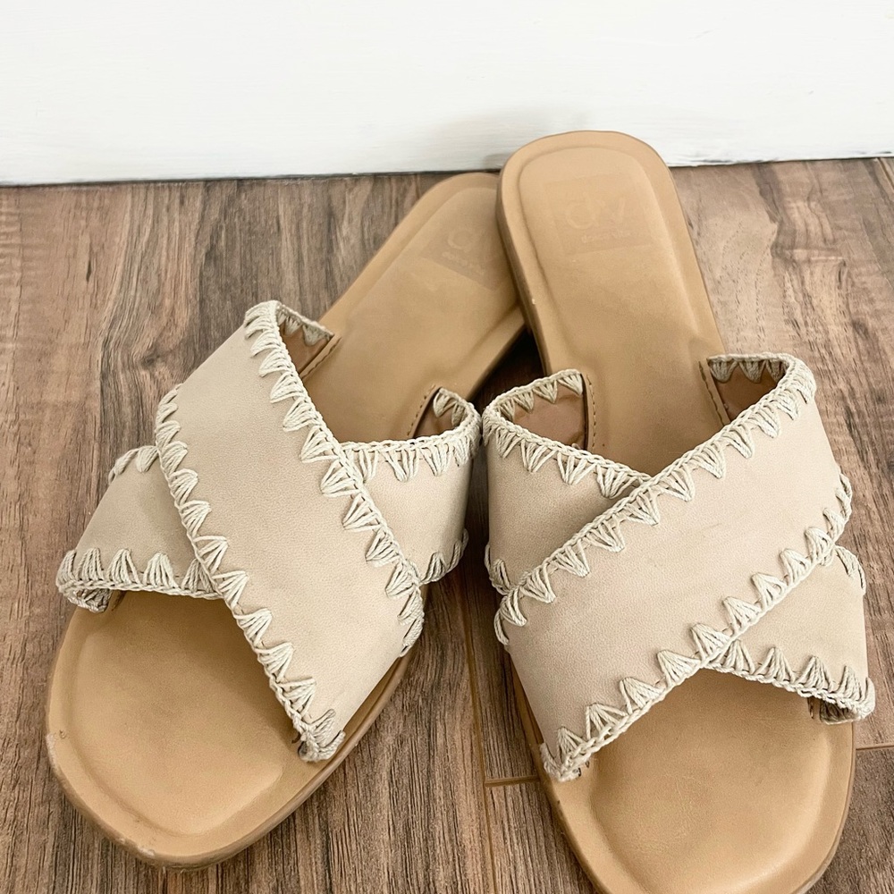 Women's Cream Sandals